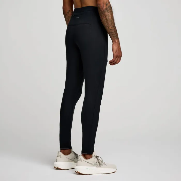 Men Hurricane Tight Black Saucony Bottoms