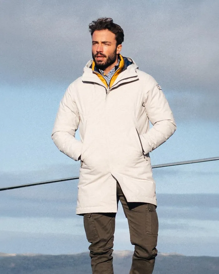 Men Jackets NZA New Zealand Auckland Light Grey Parka Jacket 8211 Birch Grey Melange Men Jackets NZA New Zealand Auckland Light Grey Parka Jacket 8211 Birch Grey Melange
