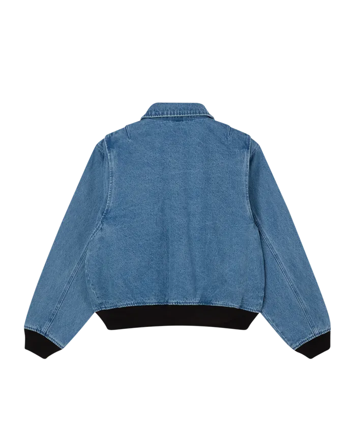 Men JACKETS OBEY Clothing OBEY DENIM CWU Light Indigo