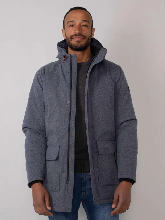 Men Jackets Petrol Industries Padded Jacket Dark Navy