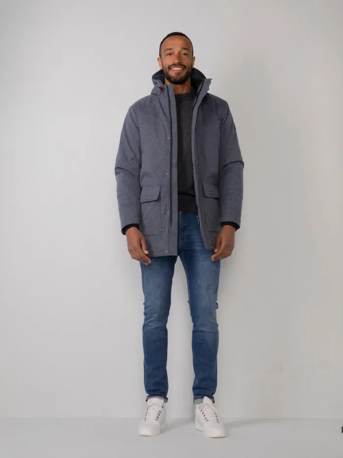 Men Jackets Petrol Industries Padded Jacket Dark Navy