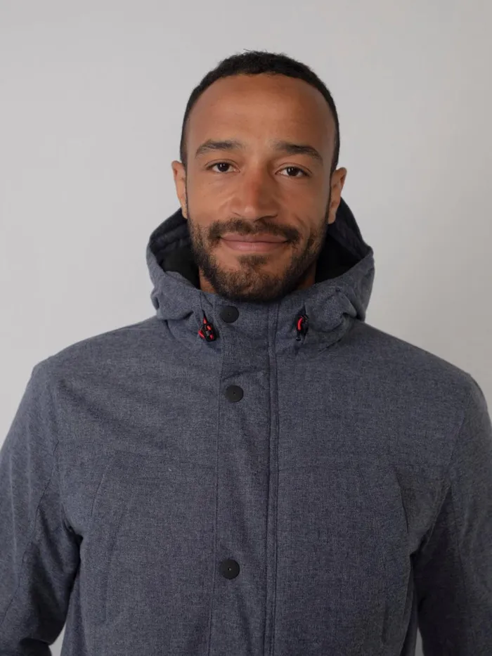 Men Jackets Petrol Industries Padded Jacket Dark Navy