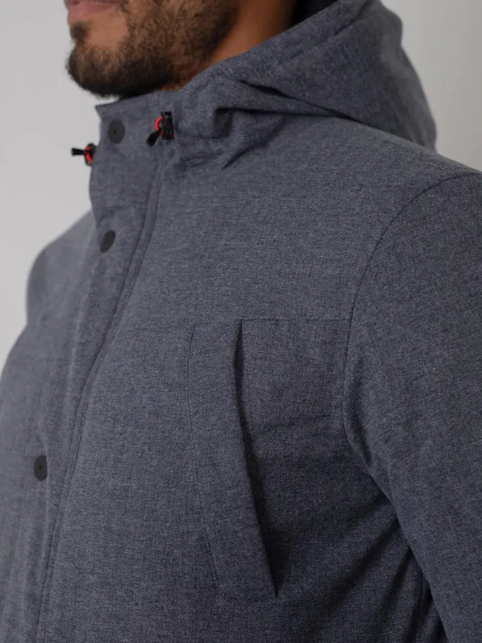 Men Jackets Petrol Industries Padded Jacket Dark Navy