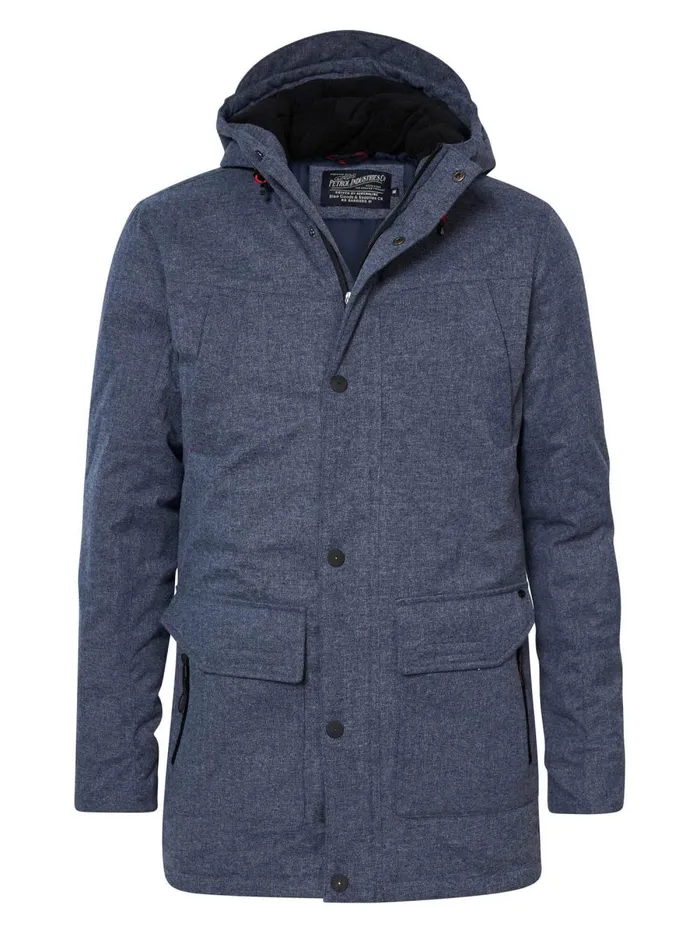 Men Jackets Petrol Industries Padded Jacket Dark Navy