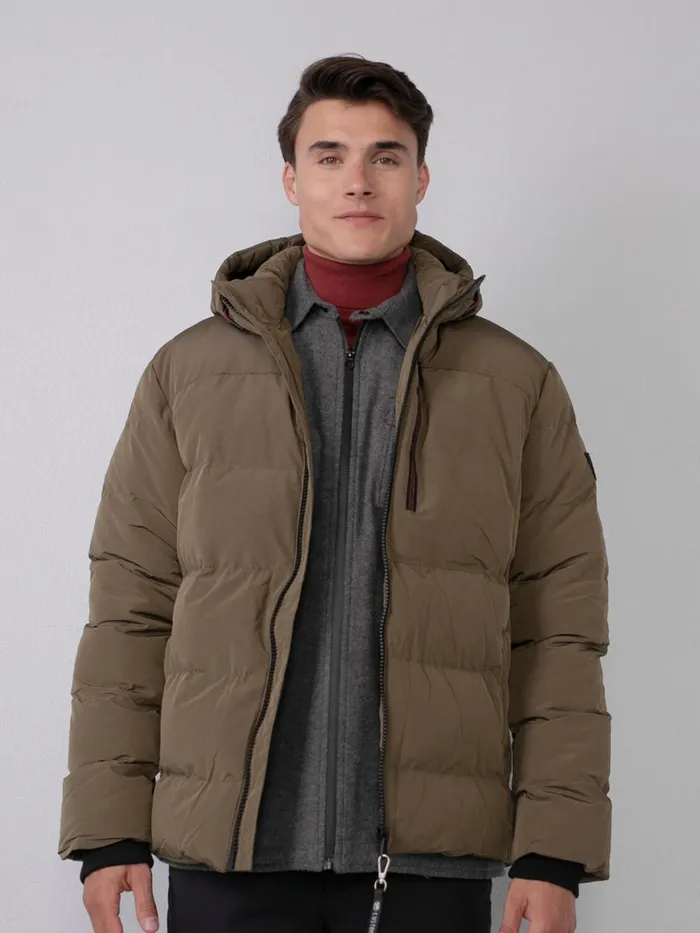 Men Jackets Petrol Industries Sustainable Jacket Dark Wood