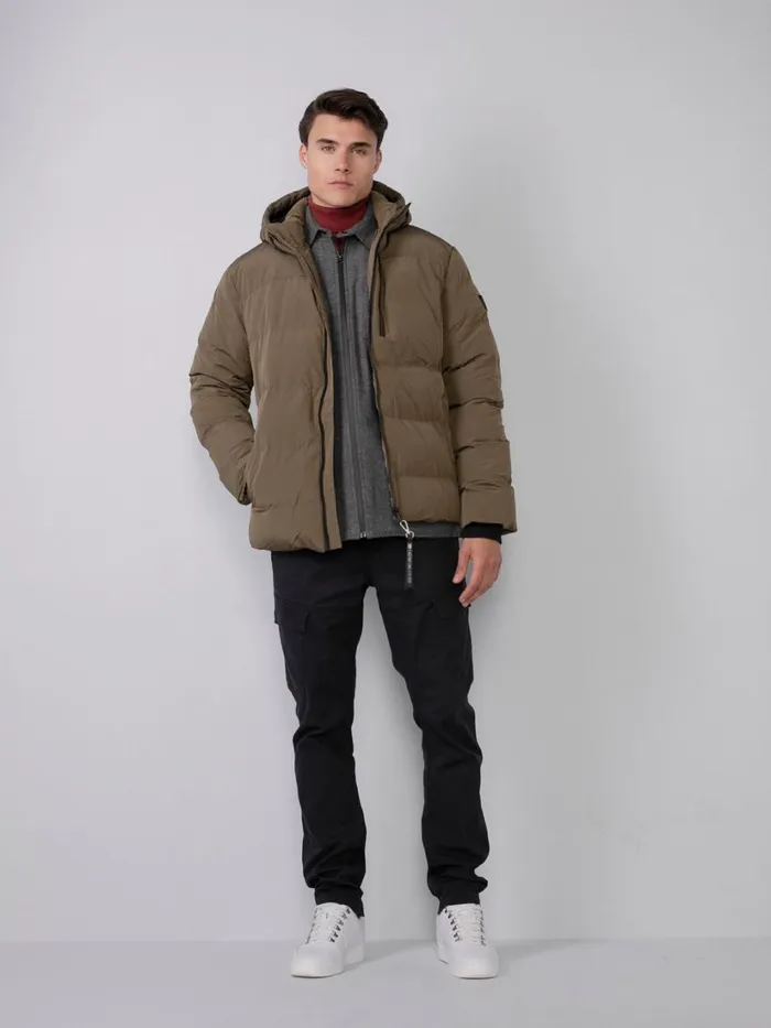 Men Jackets Petrol Industries Sustainable Jacket Dark Wood