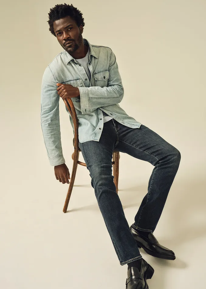 Men Jeans Citizens Of Humanity Gage Slim Straight Cashmere Denim In Prospect