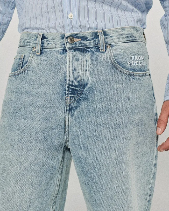 Men Jeans From Future Tapered Jackson Jeans Pale Blue