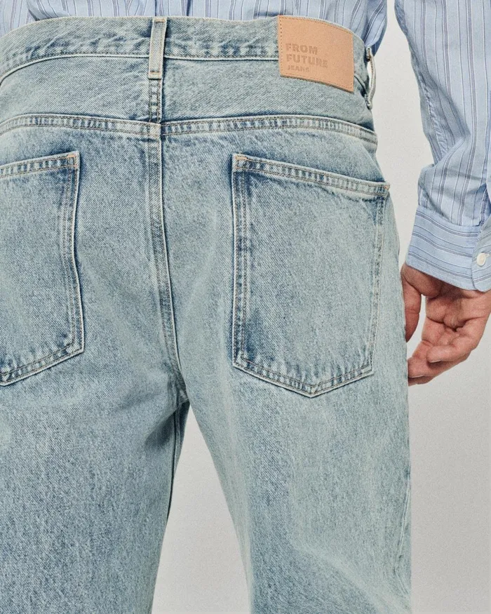 Men Jeans From Future Tapered Jackson Jeans Pale Blue