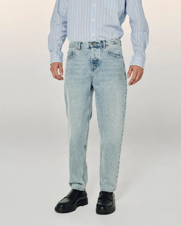 Men Jeans From Future Tapered Jackson Jeans Pale Blue