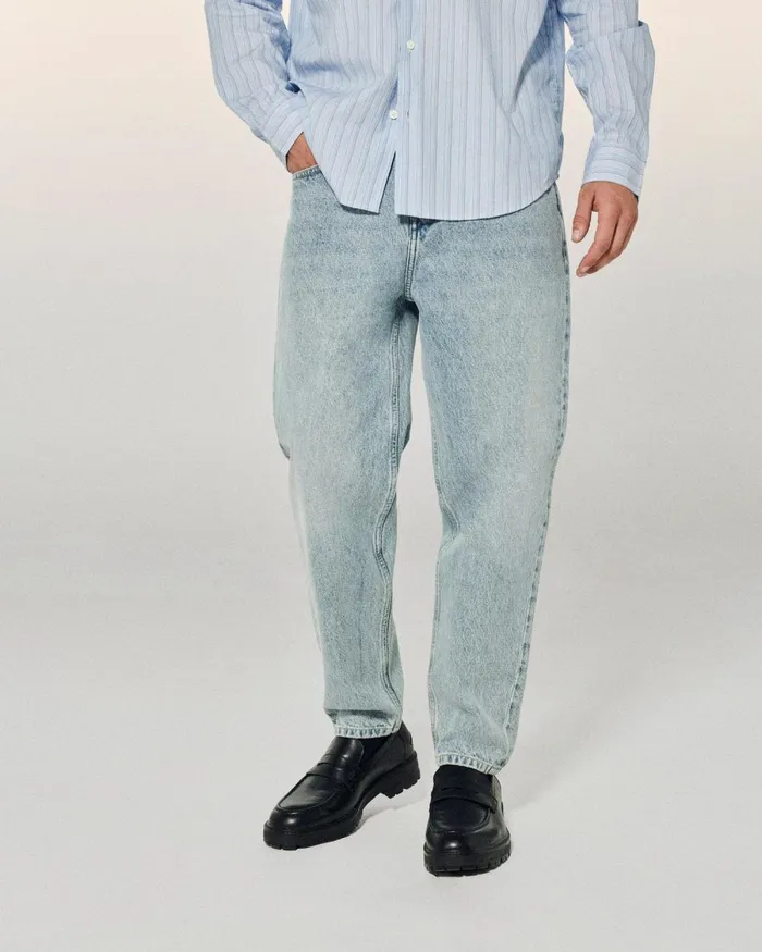 Men Jeans From Future Tapered Jackson Jeans Pale Blue