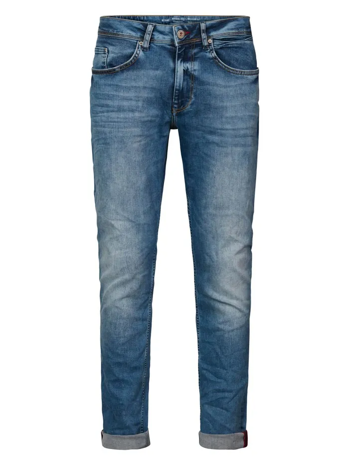 Men Jeans Petrol Industries Russel Regular TaperedFit Light Used