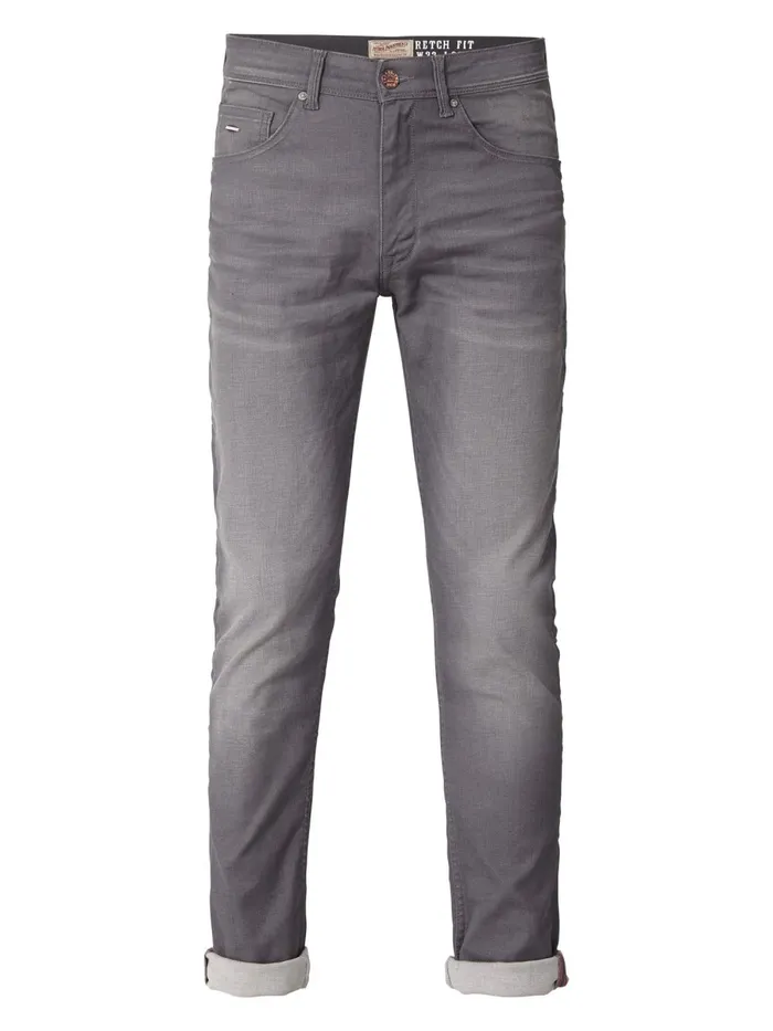 Men Jeans Petrol Industries Seaham Coated Jeans Medium Steel Men Jeans Petrol Industries Seaham Coated Jeans Medium Steel