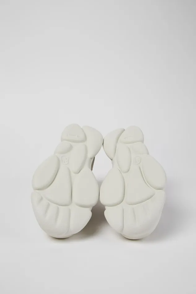 Men Karst White Leather And Recycled PET Sneakers Camper Sneakers Men Karst White Leather And Recycled PET Sneakers Camper Sneakers