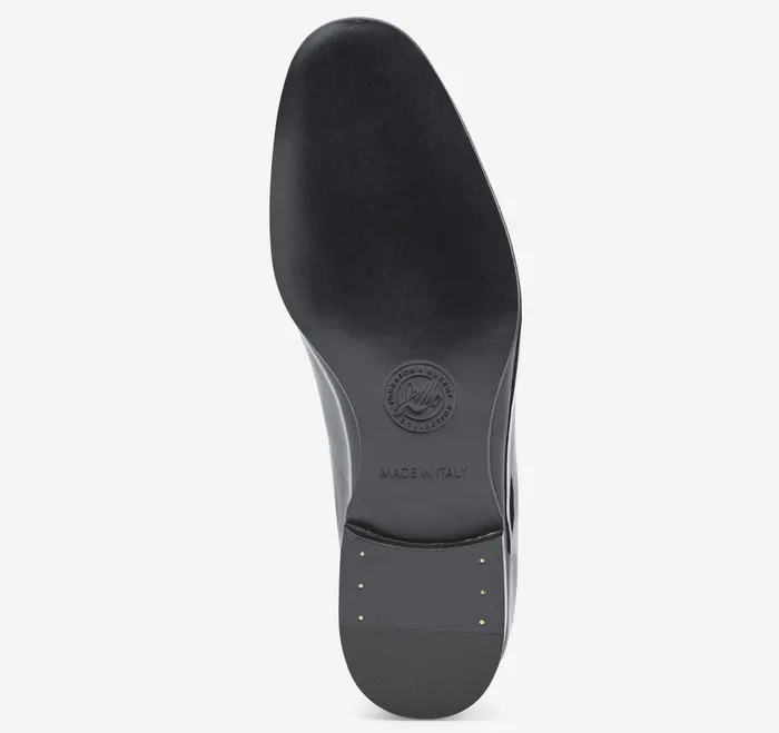 Men Kinser SlipOn Loafer Black Italian Patent Calfskin JohnstonandMurphy Formal Shoes Men Kinser SlipOn Loafer Black Italian Patent Calfskin JohnstonandMurphy Formal Shoes
