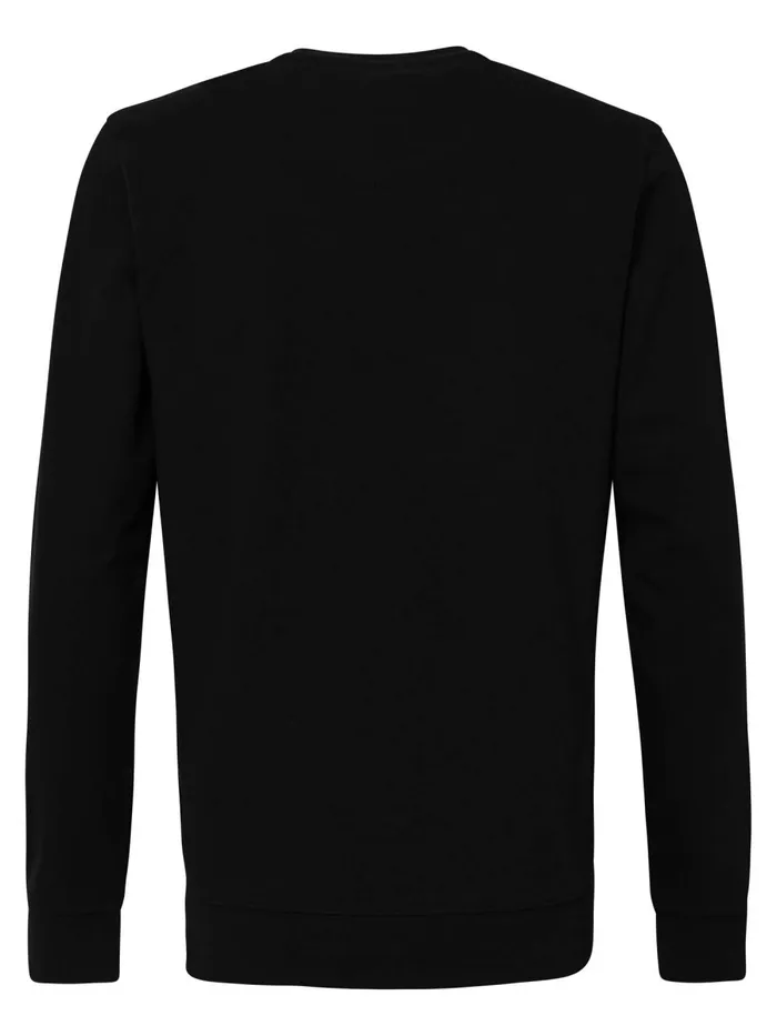 Men Knits and Sweats Petrol Industries Essential Crewneck Sweat Black