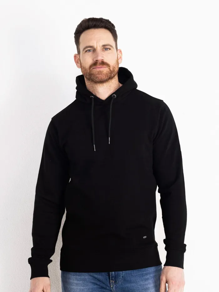 Men Knits and Sweats Petrol Industries Essential Hoodie Black