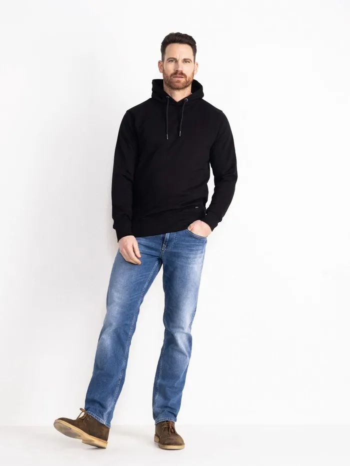 Men Knits and Sweats Petrol Industries Essential Hoodie Black