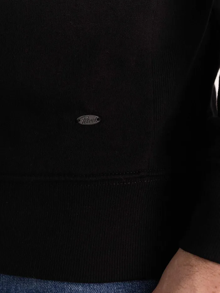 Men Knits and Sweats Petrol Industries Essential Hoodie Black