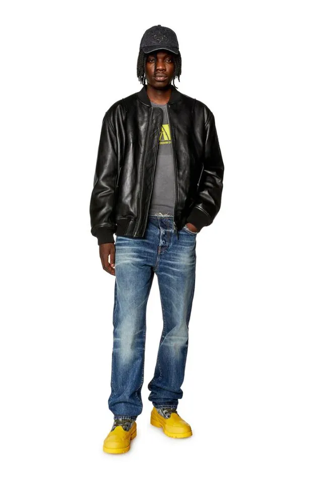 Men LPritts Black Diesel Outerwear And Jackets