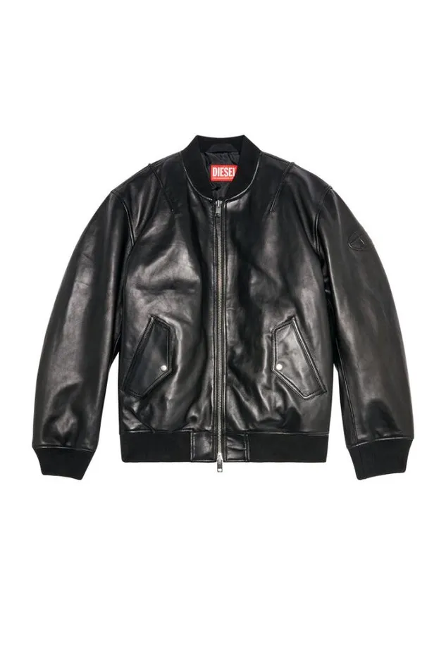 Men LPritts Black Diesel Outerwear And Jackets Men LPritts Black Diesel Outerwear And Jackets