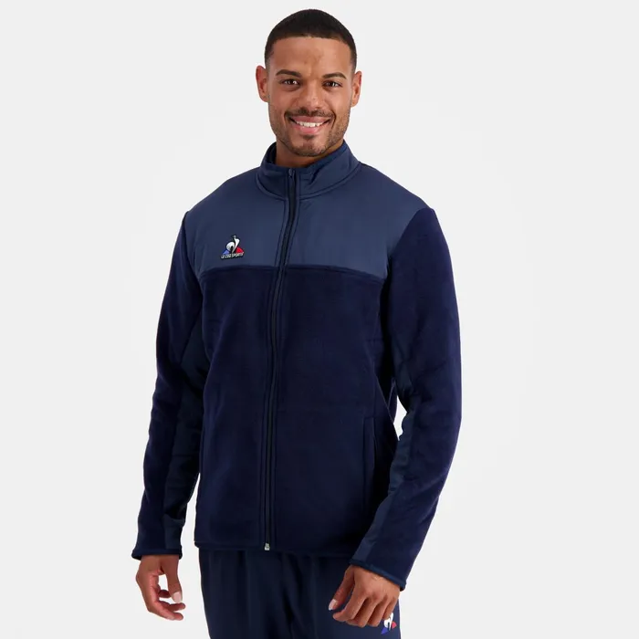 Men Le Coq Sportif Jackets Training Fleece Jacket
