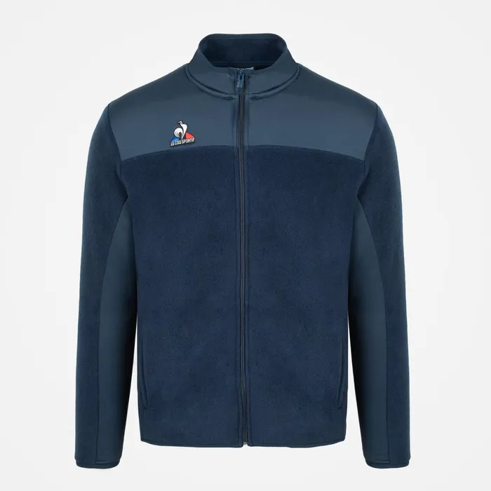 Men Le Coq Sportif Jackets Training Fleece Jacket Men Le Coq Sportif Jackets Training Fleece Jacket