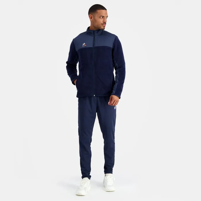 Men Le Coq Sportif Jackets Training Fleece Jacket Men Le Coq Sportif Jackets Training Fleece Jacket