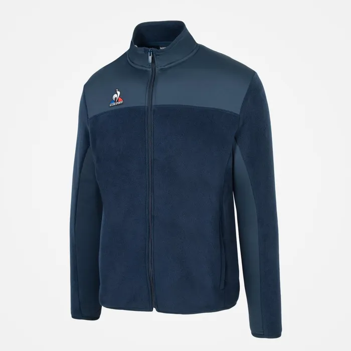 Men Le Coq Sportif Jackets Training Fleece Jacket Men Le Coq Sportif Jackets Training Fleece Jacket