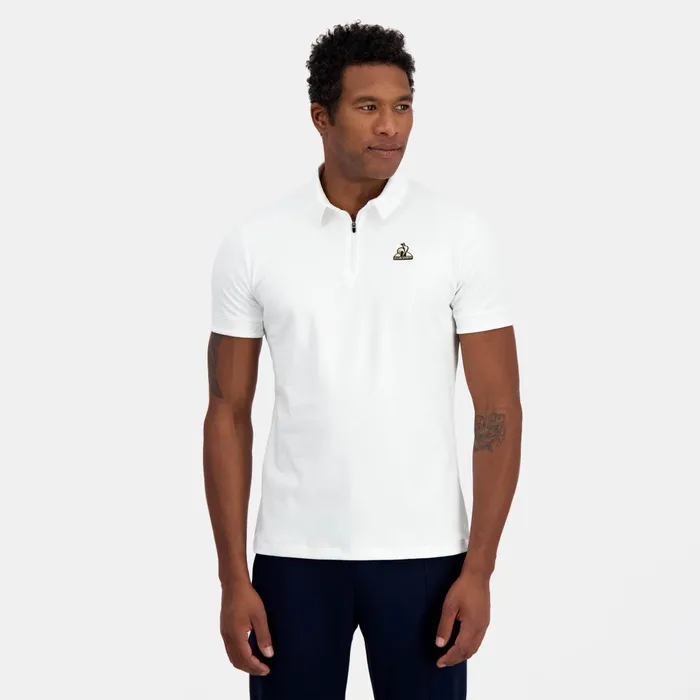 Men Le Coq Sportif Polos Shirts Coq D039or Polo Shirt Col Zipp En Interlock 240g Coton Marsh Mallow Men Le Coq Sportif Polos Shirts Coq D039or Polo Shirt Col Zipp En Interlock 240g Coton Marsh Mallow