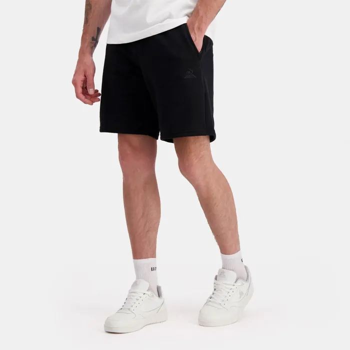 Men Le Coq Sportif Shorts Ton Sur Ton Shorts Black