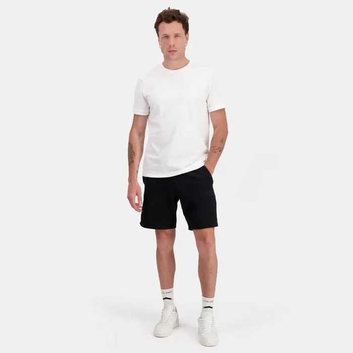 Men Le Coq Sportif Shorts Ton Sur Ton Shorts Black