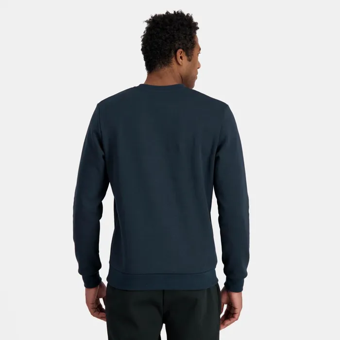 Men Le Coq Sportif Sweatshirts RoundNeck Sweatshirtshirt Motif La Paix Sky Captain