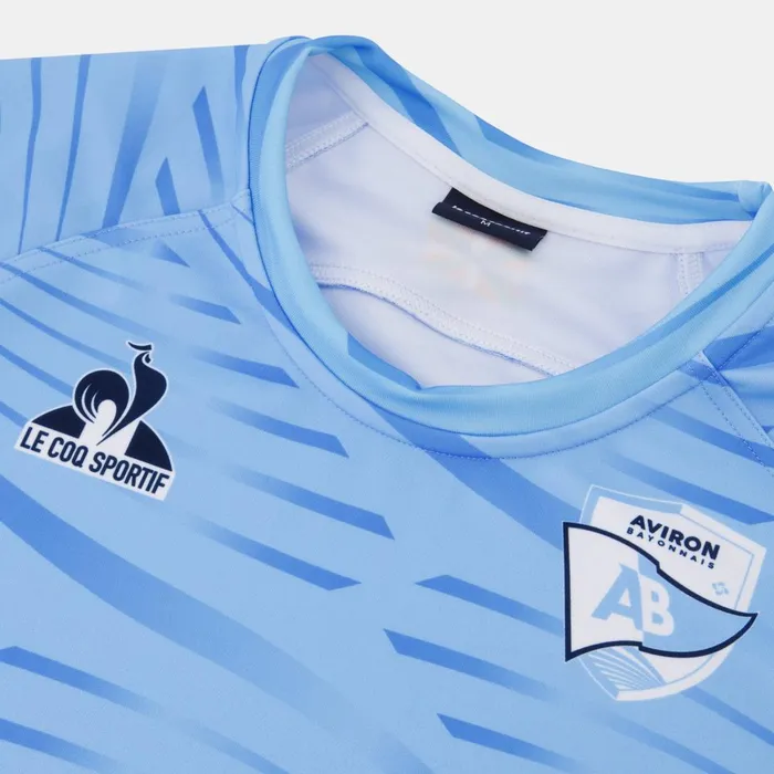 Men Le Coq Sportif Tshirts And Tops Aviron Bayonnais 8211 Training Outfit Jersey