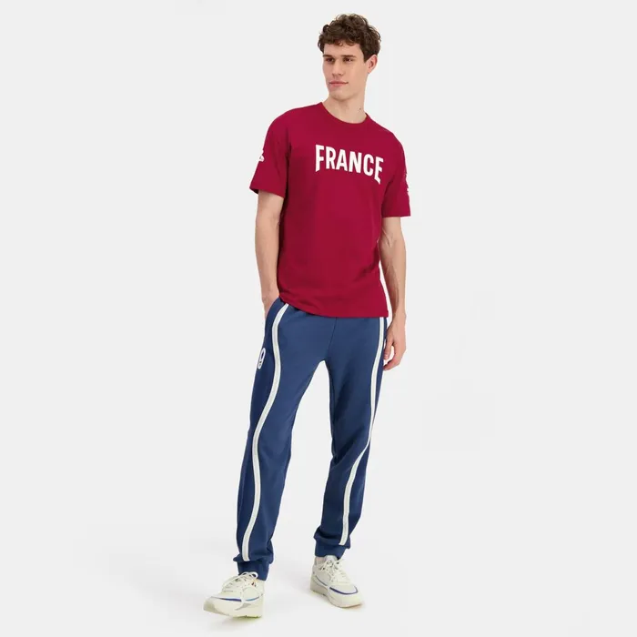 Men Le Coq Sportif Tshirts And Tops France039s Olympic Team TShirt Rio Red