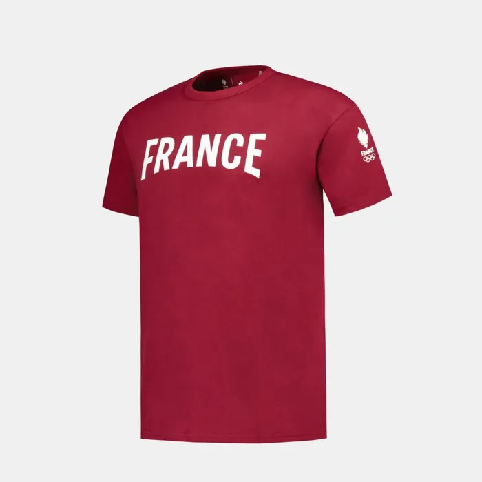 Men Le Coq Sportif Tshirts And Tops France039s Olympic Team TShirt Rio Red
