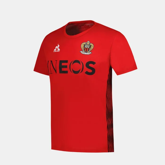 Men Le Coq Sportif Tshirts And Tops OGC Nice 8211 Training Resistance TShirt Red N