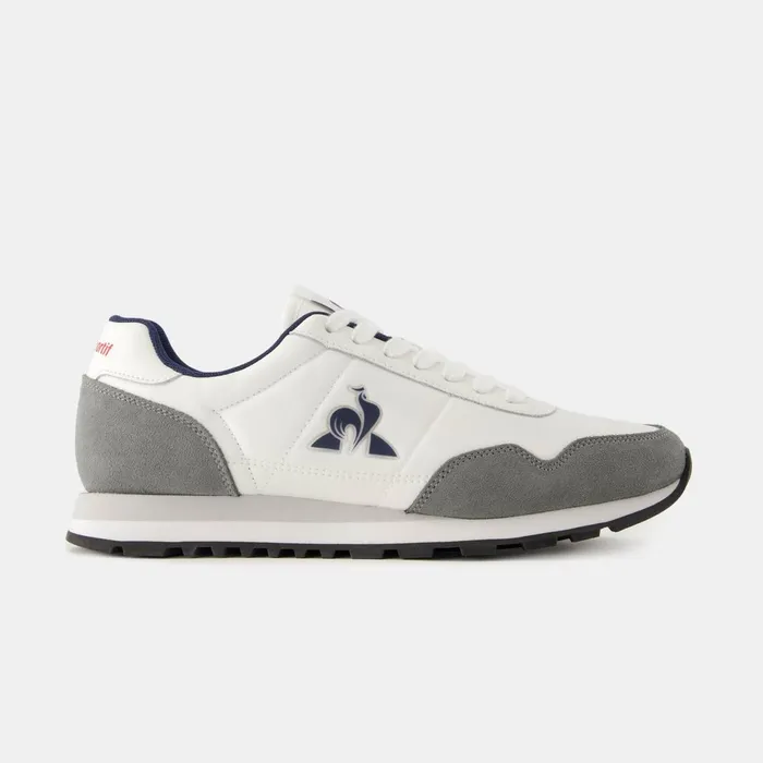 Men Le Coq Sportif Trainers And Sneakers Shoes ASTRA2 Optical Whitefrost Gray