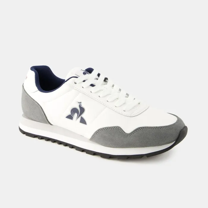Men Le Coq Sportif Trainers And Sneakers Shoes ASTRA2 Optical Whitefrost Gray Men Le Coq Sportif Trainers And Sneakers Shoes ASTRA2 Optical Whitefrost Gray