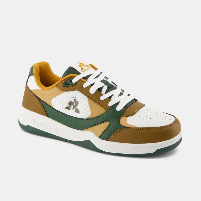 Men Le Coq Sportif Trainers And Sneakers Shoes LCS PRO STAR LITE Optical Whiteinca Gold