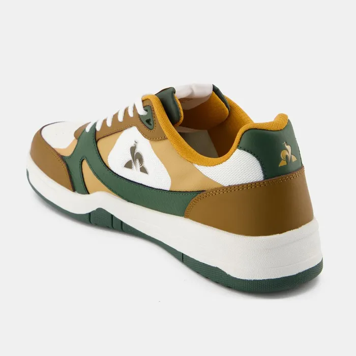 Men Le Coq Sportif Trainers And Sneakers Shoes LCS PRO STAR LITE Optical Whiteinca Gold