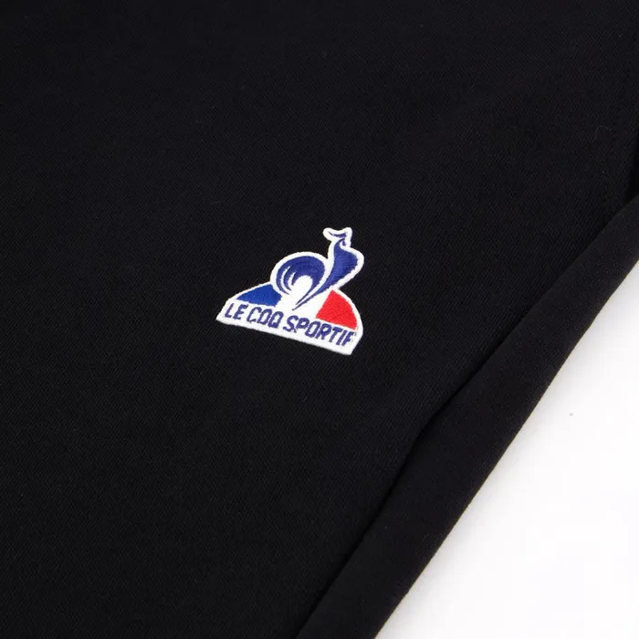 Men Le Coq Sportif Trousers And Joggers Essentiels Pantalon Slim Noir Homme Black