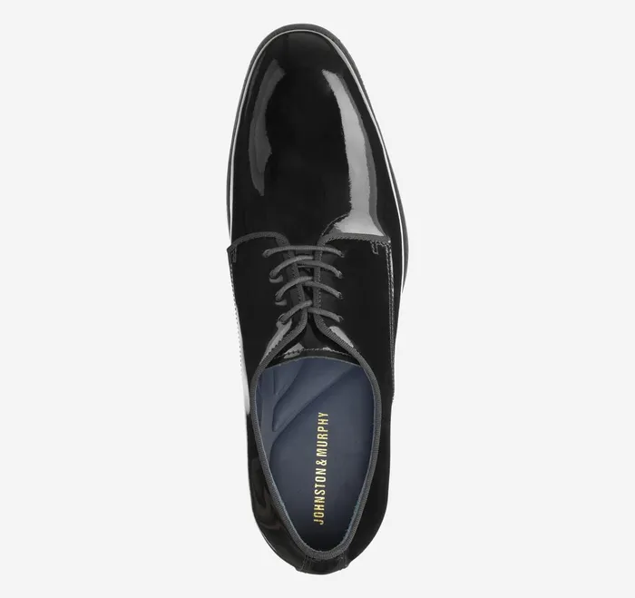 Men Lewis Plain Toe Black Patent Leather JohnstonandMurphy Dress Shoes Men Lewis Plain Toe Black Patent Leather JohnstonandMurphy Dress Shoes