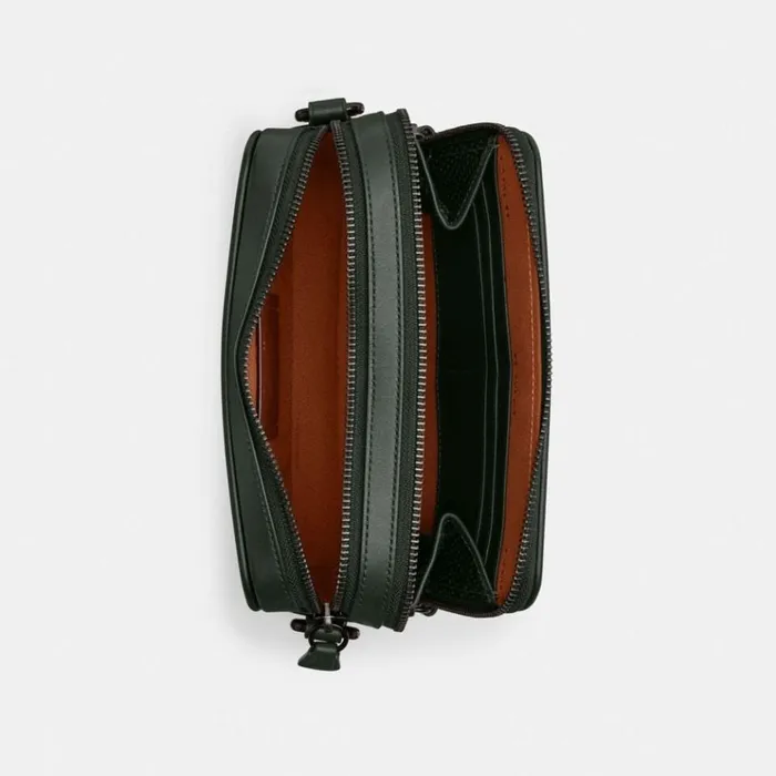 Men Messenger and Crossbody Coach Charter Crossbody With Hybrid Pouch Amazon Green