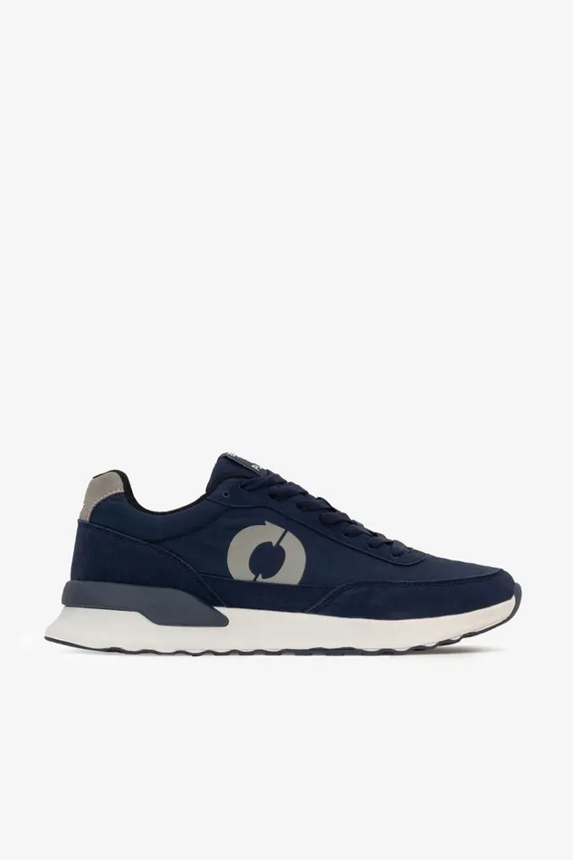 Men Navy Blue Conde Trainers Ecoalf Sneakers