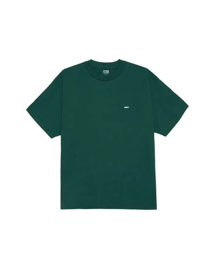 Men OBEY Clothing MAKE ART NOT WAR CLASSIC TSHIRT Rain Forest TSHIRTS