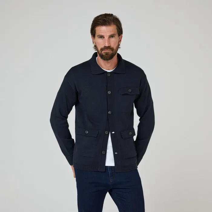 Men Oliver Sweeney Shirts Brecon Navy