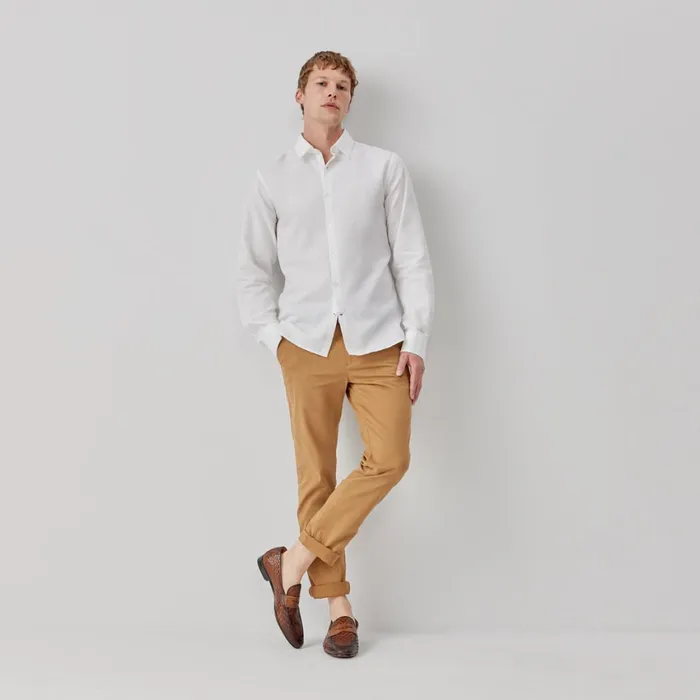 Men Oliver Sweeney Shirts Hawkesworth White Men Oliver Sweeney Shirts Hawkesworth White