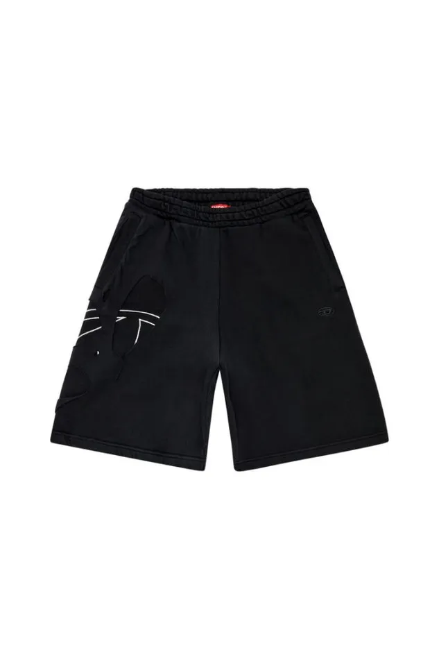 Men PCrowstrapoval Black Diesel Trousers And Shorts Men PCrowstrapoval Black Diesel Trousers And Shorts