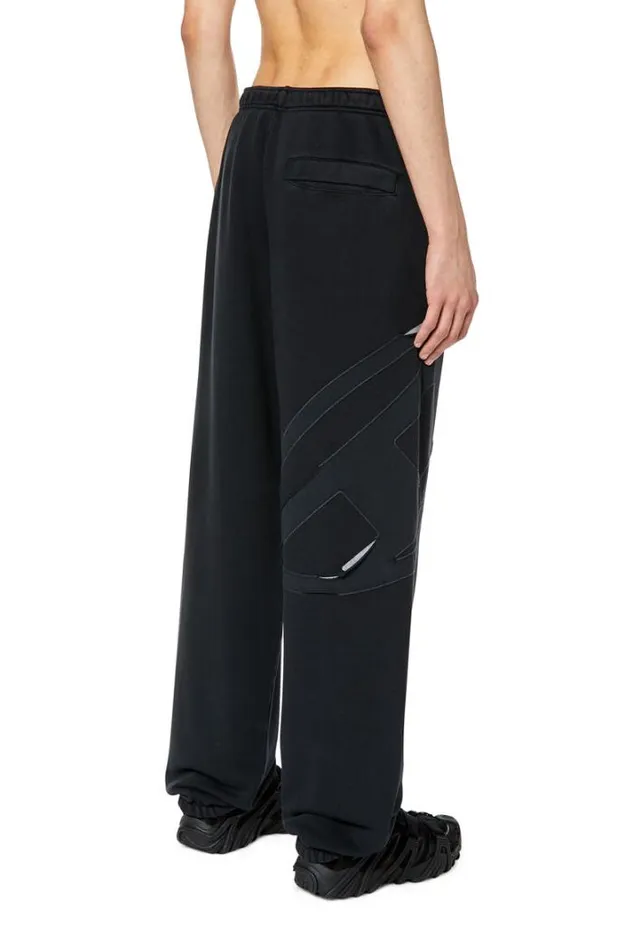 Men PMarkyPeeloval Black Diesel Trousers And Shorts Men PMarkyPeeloval Black Diesel Trousers And Shorts